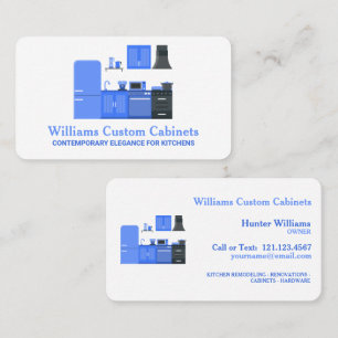 Tarjeta De Visita Cabinets de Personalizado de cocina