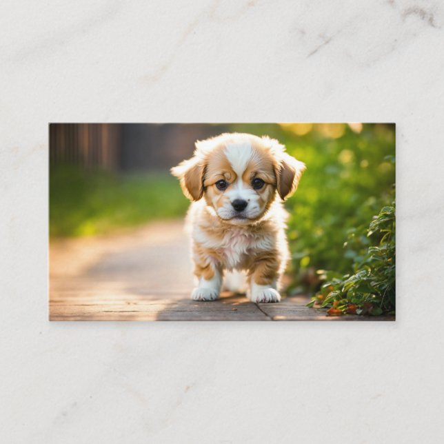Tarjeta De Visita Cachorro (Anverso)