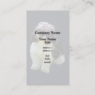 Tarjeta De Visita Cachorro adorable de la raza Shih Tzu