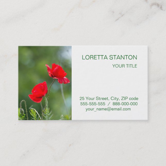 Tarjeta De Visita Cachorros salvajes (Anverso)