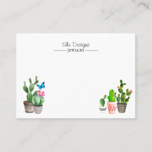 Tarjeta De Visita Cactus