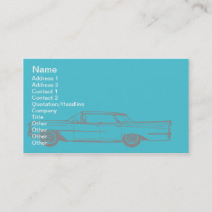 Tarjeta De Visita Cadillac - Negocios