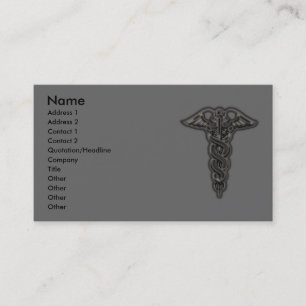 Tarjeta De Visita Caduceo