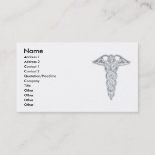 Tarjeta De Visita Caduceo