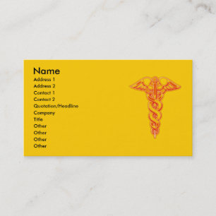 Tarjeta De Visita Caduceo