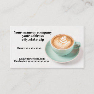 Tarjeta De Visita Café