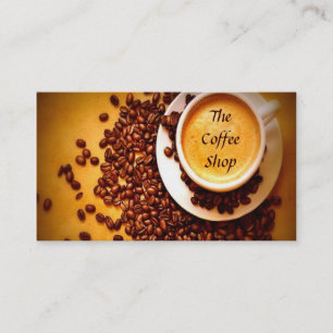 Tarjeta De Visita Café