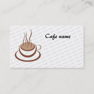 Tarjeta De Visita Café