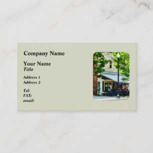 Tarjeta De Visita Café Albany NY