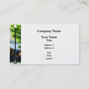 Tarjeta De Visita Café Albany NY