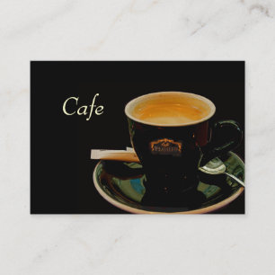 Tarjeta De Visita Cafe Business Card
