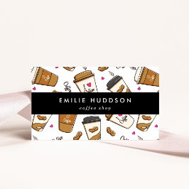 Tarjeta De Visita Café, Café, Frijoles, Barista, Cafetería