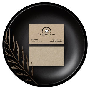 Tarjeta De Visita Cafetería