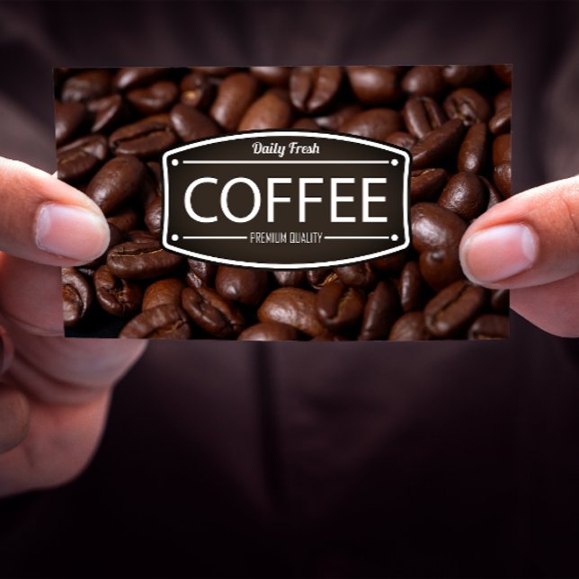 Tarjeta De Visita Cafetería | Barista Cafe (Subido por el creador)
