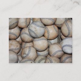 Tarjeta De Visita Caja de Baseballs