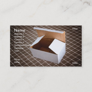 Tarjeta De Visita Caja de cartón