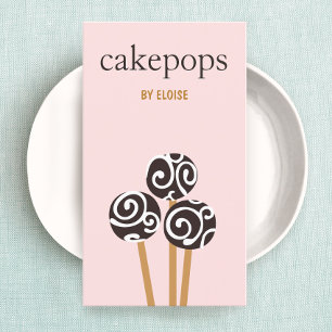 Tarjeta De Visita Cakepops Pastry Chef