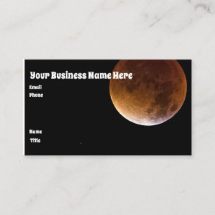 Tarjeta De Visita Cal lunar