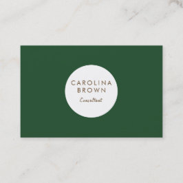 Tarjeta De Visita Cal Poly Pomona Green Business Card
