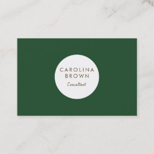 Tarjeta De Visita Cal Poly Pomona Green Business Card