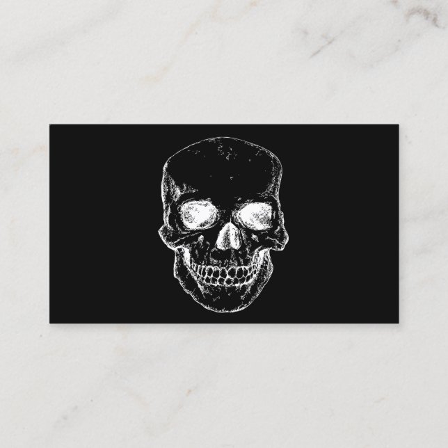 Tarjeta De Visita calavera (Anverso)