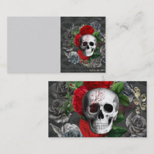 Tarjeta De Visita Calavera