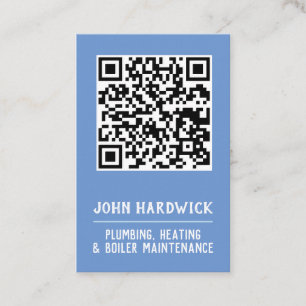 Tarjeta De Visita Calefacción, fontanería y mantenimiento de calde