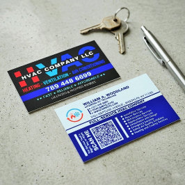 Tarjeta De Visita Calefacción y Refrigeración y Aire Acondicionado -
