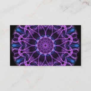 Tarjeta De Visita Caleidoscopio Amethyst del deseo
