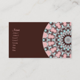 Tarjeta De Visita Caleidoscopio de los dulces