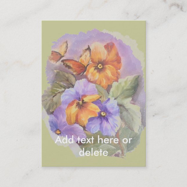 Tarjeta de visita CALENDAR (Anverso)