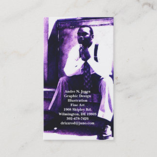 Tarjeta De Visita calendario 9, Andre N. JonesGraphic DesignIllustr…