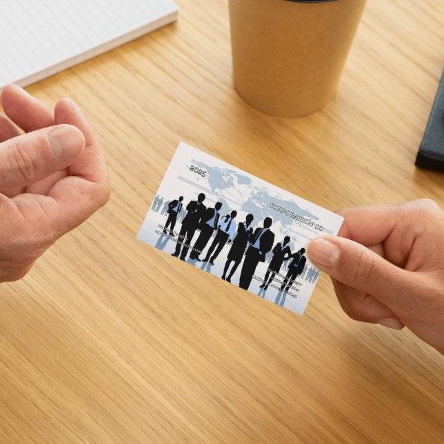 Tarjeta De Visita Calendario de bolsillo oscuro moderno 2025 (Subido por el creador)