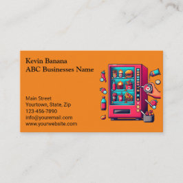 Tarjeta De Visita Cálida máquina expendedora de tonos