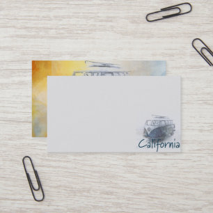 Tarjeta De Visita California