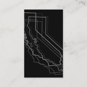 Tarjeta De Visita california blur