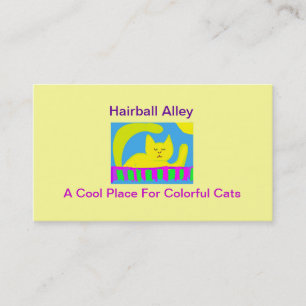 Tarjeta De Visita Callejón del Hairball
