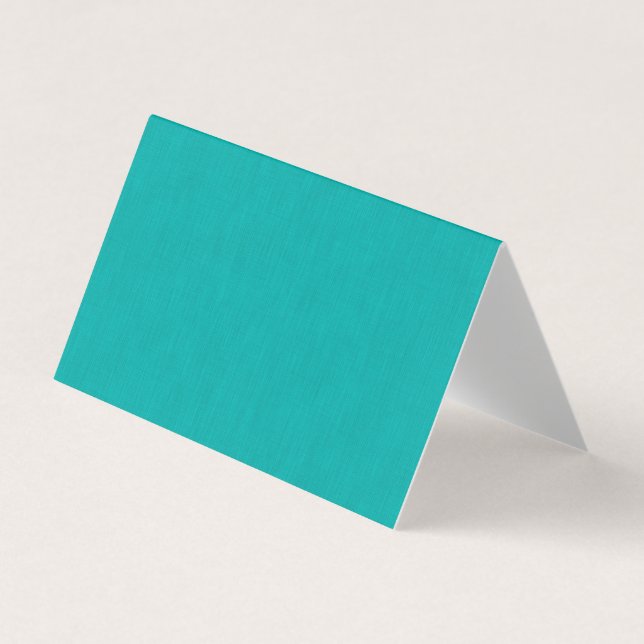 Tarjeta De Visita Calm & simple  Turquoise textured background  (Anverso)