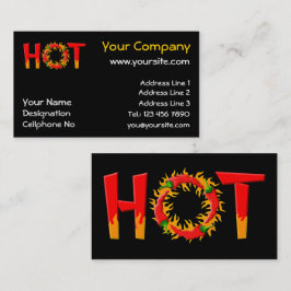 TARJETA DE VISITA CALOR