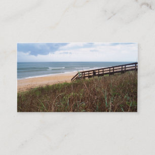 Tarjeta De Visita Calzada de la playa de Flagler