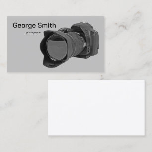 Tarjeta De Visita Cámara fotográfica
