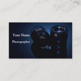 Tarjeta De Visita Cámara fotográfica