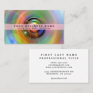 Tarjeta De Visita Cámara fotográfica de época