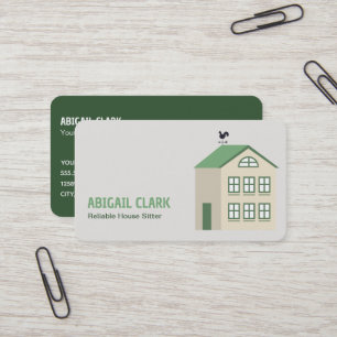 Tarjeta De Visita Cámara sentada