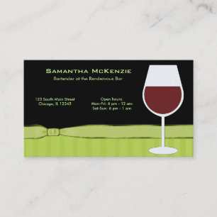 Tarjeta De Visita Camarero/Propietario Bar