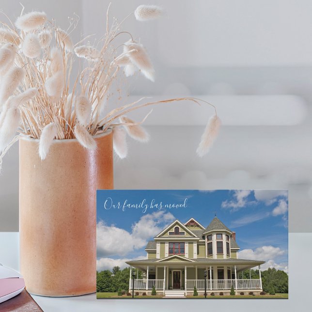 Tarjeta De Visita Cambiamos la dirección fotográfica de la casa de l (Subido por el creador)