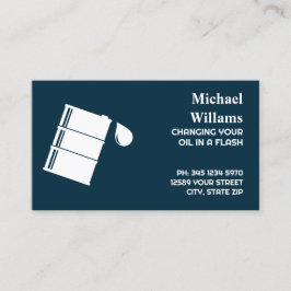 Tarjeta De Visita Cambio automático de aceite