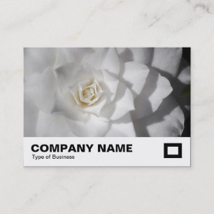 Tarjeta De Visita Camelia Blanca