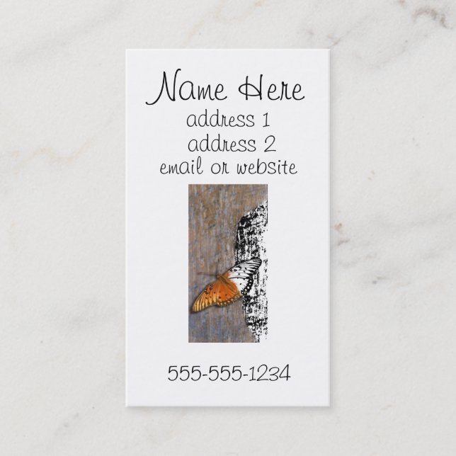 Tarjeta De Visita Camine en realidad (Anverso)