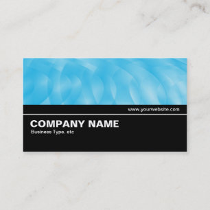 Tarjeta De Visita Camino intermedio V2 017 - Curvas azules